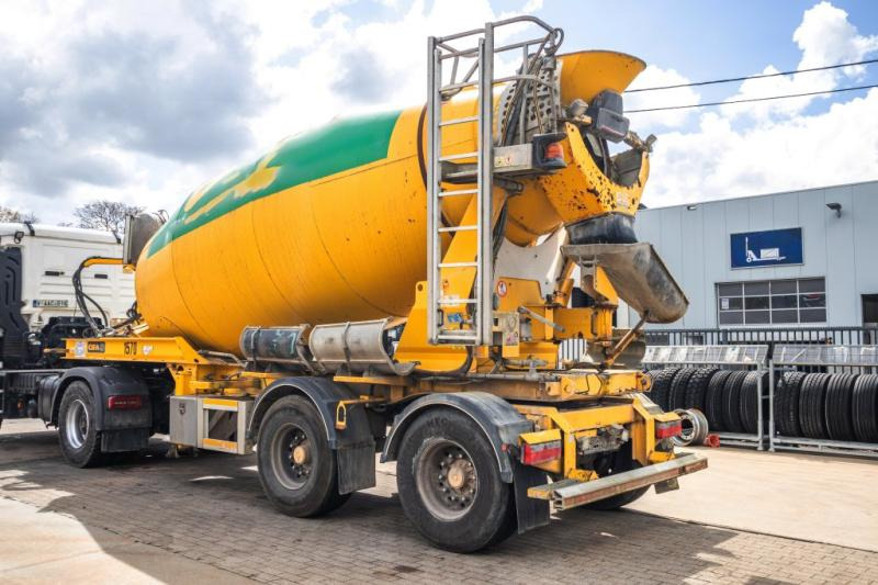 Cifa BETON MIXER/MALAXEUR/MISCHER 12M3 - STEERING AXLE - Treyler mikser: fotoğraf 4 Cifa BETON MIXER/MALAXEUR/MISCHER 12M3 - STEERING AXLE - Treyler mikser: fotoğraf 4