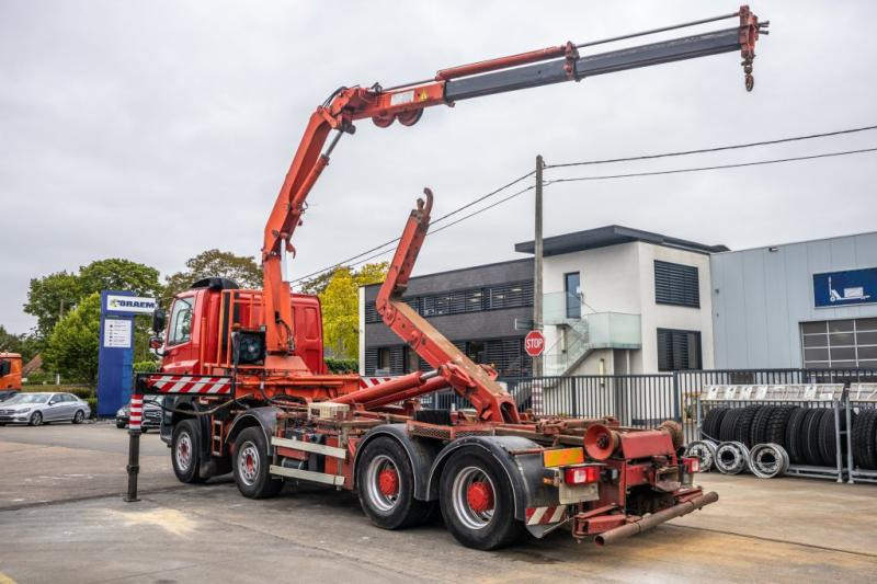 Kancalı yükleyici kamyon, Vinçli kamyon DAF CF 410-8X4+MKG 141A2 - EURO 5: fotoğraf 7