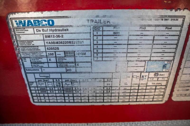 Treyler mikser DE BUF BETON MIXER/MALAXEUR/MISCHER 12M3: fotoğraf 9