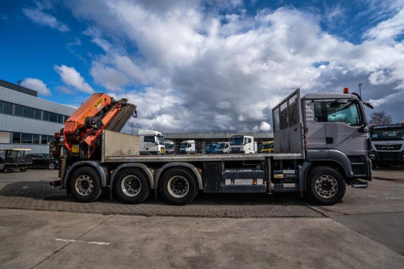 MAN TGS 35.440+PALFINGER 50 t/m /8x+ TREUIL - Sal/ Açık kasa kamyon, Vinçli kamyon: fotoğraf 5 MAN TGS 35.440+PALFINGER 50 t/m /8x+ TREUIL - Sal/ Açık kasa kamyon, Vinçli kamyon: fotoğraf 5