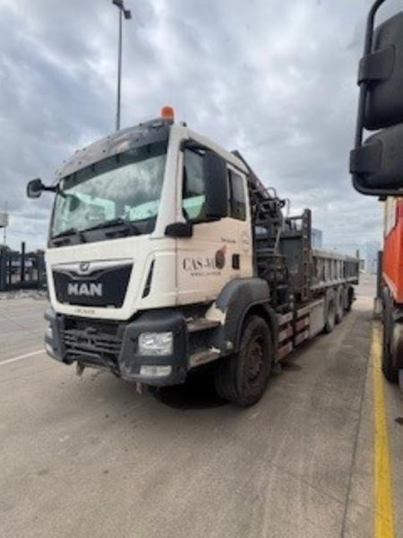 MAN TGS 35.460 BL - HIAB X-HIDUO 228 E-3 - Damperli kamyon, Vinçli kamyon: fotoğraf 1 MAN TGS 35.460 BL - HIAB X-HIDUO 228 E-3 - Damperli kamyon, Vinçli kamyon: fotoğraf 1