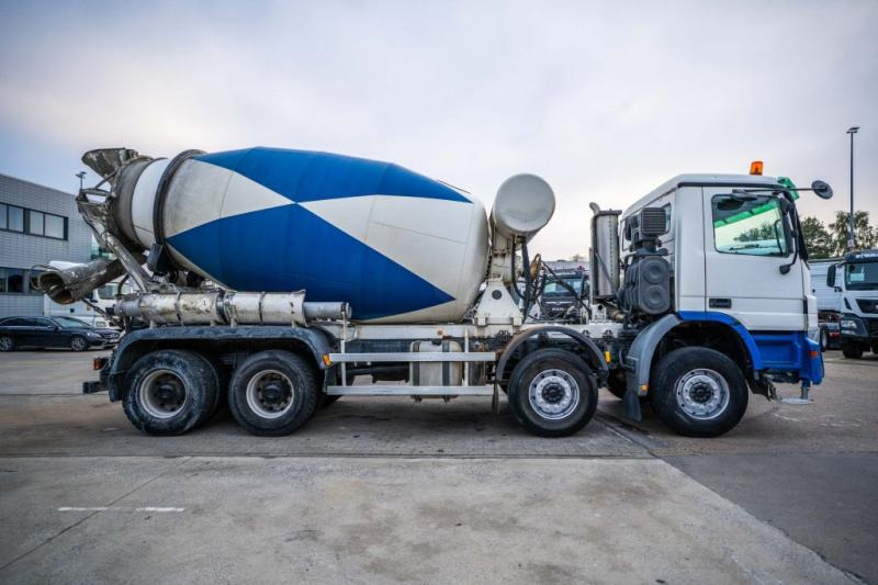 Mercedes ACTROS 4141 BB-MP2 + MIXER 9M3 - Transmikser: fotoğraf 3 Mercedes ACTROS 4141 BB-MP2 + MIXER 9M3 - Transmikser: fotoğraf 3