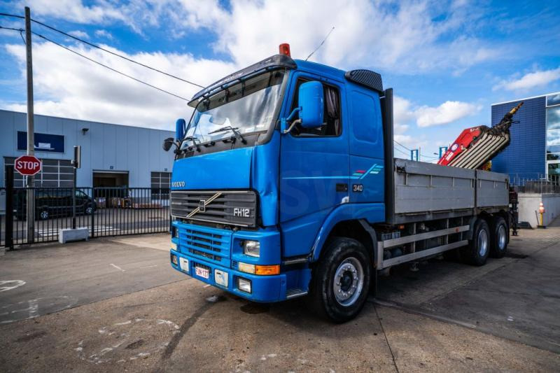 Volvo FH 12-340 - HMF 2420 K6 (2012) - Sal/ Açık kasa kamyon, Vinçli kamyon: fotoğraf 1 Volvo FH 12-340 - HMF 2420 K6 (2012) - Sal/ Açık kasa kamyon, Vinçli kamyon: fotoğraf 1