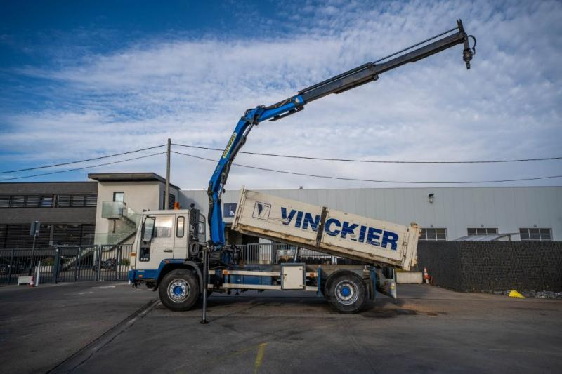 Damperli kamyon, Vinçli kamyon Volvo FL 619 - PK 9501: fotoğraf 6