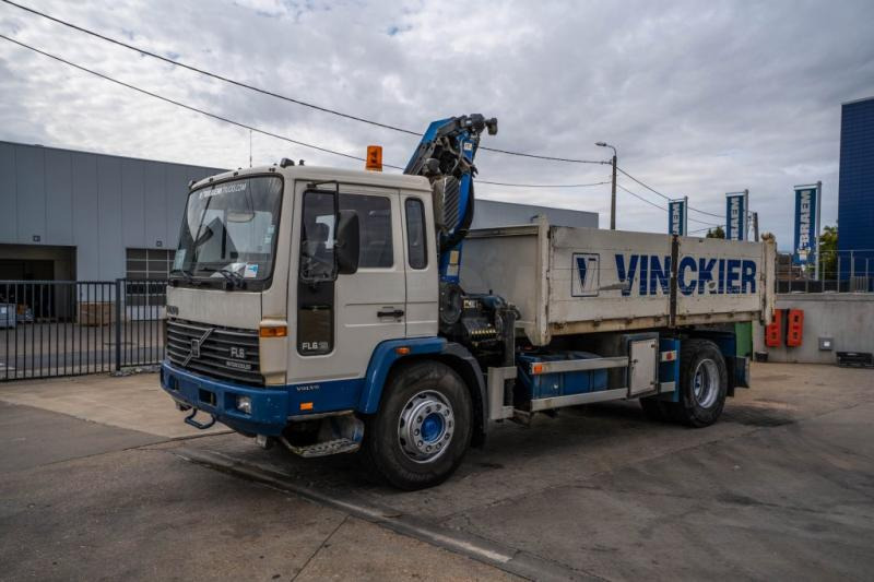Damperli kamyon, Vinçli kamyon Volvo FL 619 - PK 9501: fotoğraf 7