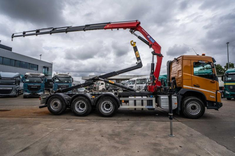 Volvo FMX 430-8x4+HMF 2820/6xhydr. - Kancalı yükleyici kamyon, Vinçli kamyon: fotoğraf 3 Volvo FMX 430-8x4+HMF 2820/6xhydr. - Kancalı yükleyici kamyon, Vinçli kamyon: fotoğraf 3