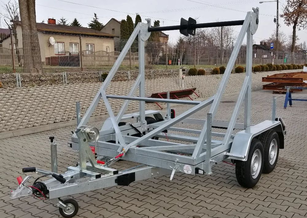 Besttrailers Przyczepa kablowa DMC 2700 kg K14" dwie osie - Kablo makarası taşıma römorku: fotoğraf 1 Besttrailers Przyczepa kablowa DMC 2700 kg K14" dwie osie - Kablo makarası taşıma römorku: fotoğraf 1
