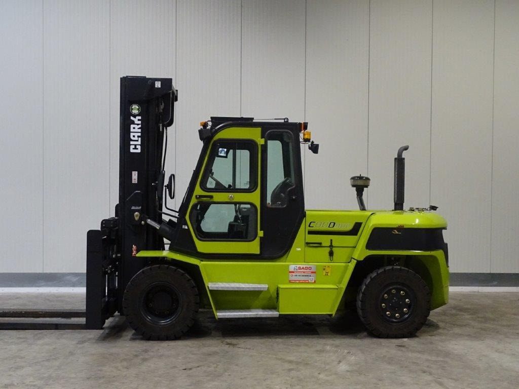 Clark C80D900 - Empty Containers Handler - Dizel forklift: fotoğraf 4 Clark C80D900 - Empty Containers Handler - Dizel forklift: fotoğraf 4