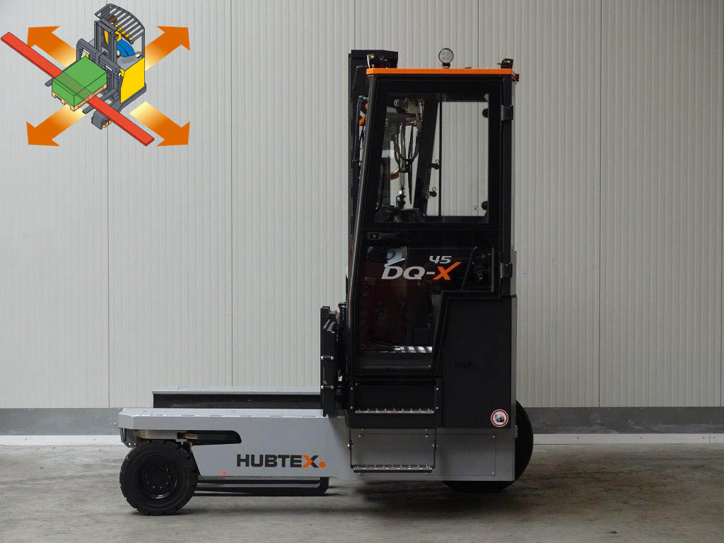 Hubtex DQX45-D - 4 yönlü reach truck: fotoğraf 1 Hubtex DQX45-D - 4 yönlü reach truck: fotoğraf 1