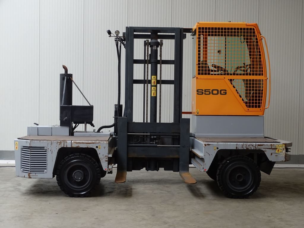 Hubtex S50G - 652 MTH - GAS - Dört yönlü forkliftler: fotoğraf 3 Hubtex S50G - 652 MTH - GAS - Dört yönlü forkliftler: fotoğraf 3