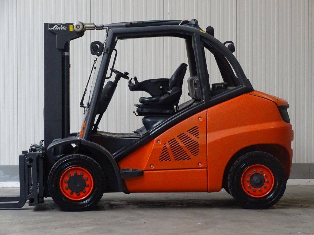 Linde H50D-02 -Container-Indoor-Stapler -TRIPLEX - Dizel forklift: fotoğraf 3 Linde H50D-02 -Container-Indoor-Stapler -TRIPLEX - Dizel forklift: fotoğraf 3