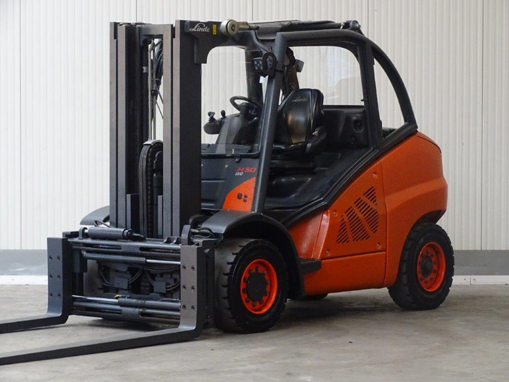 Linde H50D-02 -Container-Indoor-Stapler -TRIPLEX - Dizel forklift: fotoğraf 1 Linde H50D-02 -Container-Indoor-Stapler -TRIPLEX - Dizel forklift: fotoğraf 1