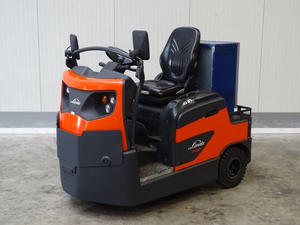 Linde P60 - Akülü çekici: fotoğraf 1 Linde P60 - Akülü çekici: fotoğraf 1