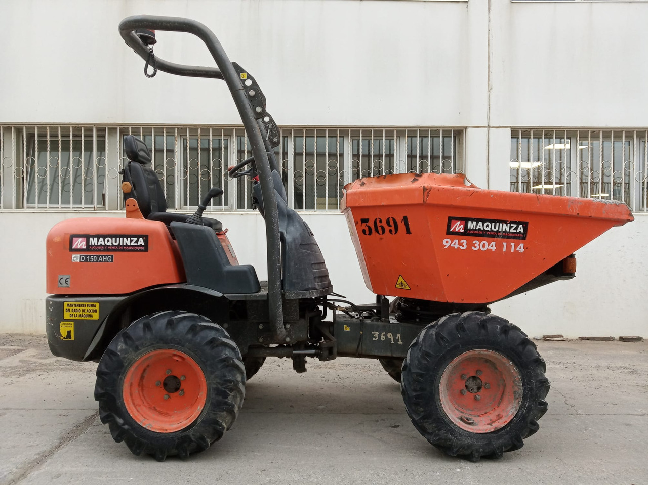 AUSA D150 AHG - Mini damperli kamyon: fotoğraf 2 AUSA D150 AHG - Mini damperli kamyon: fotoğraf 2