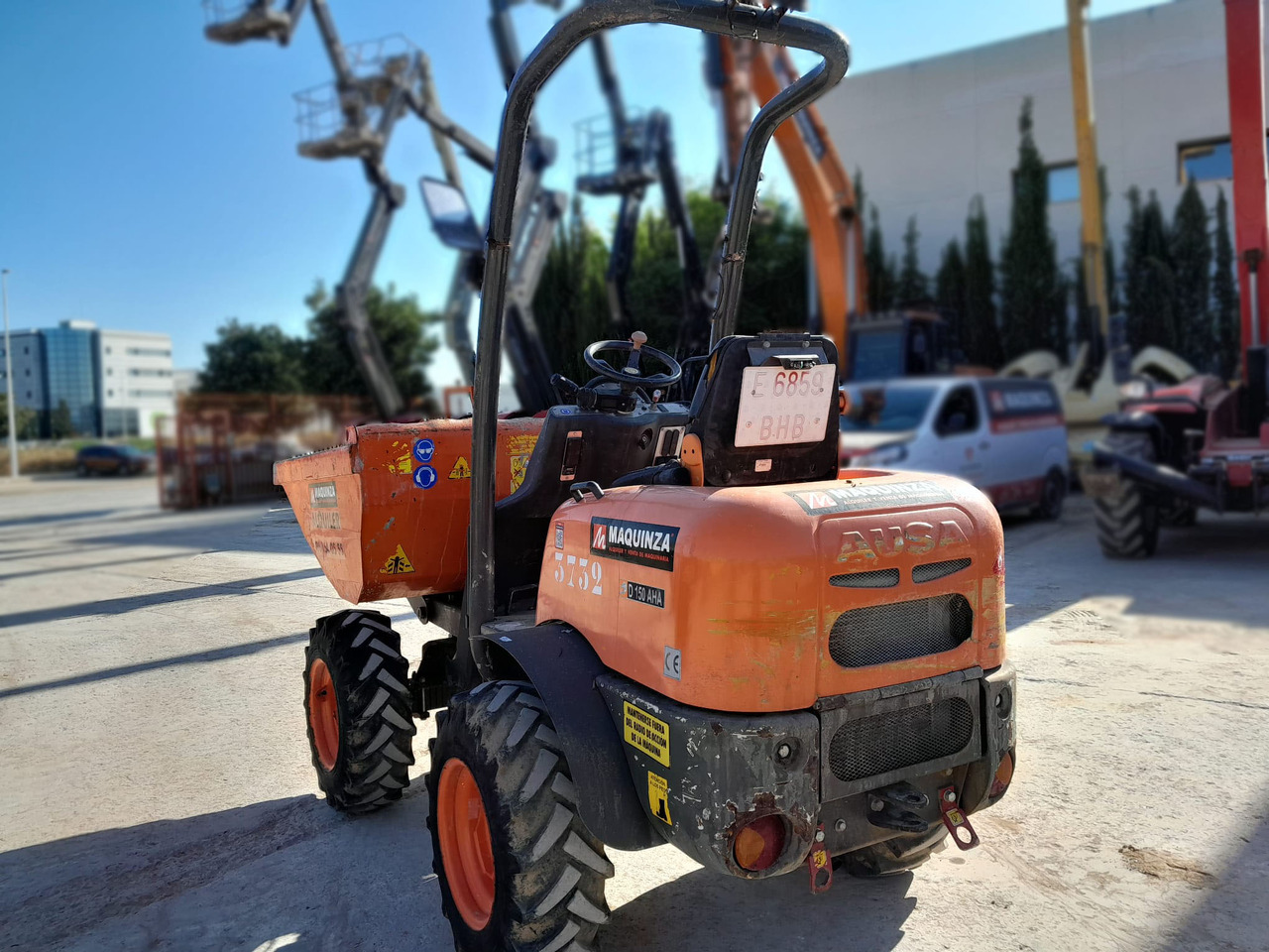 AUSA D150AHA - Mini damperli kamyon: fotoğraf 2 AUSA D150AHA - Mini damperli kamyon: fotoğraf 2
