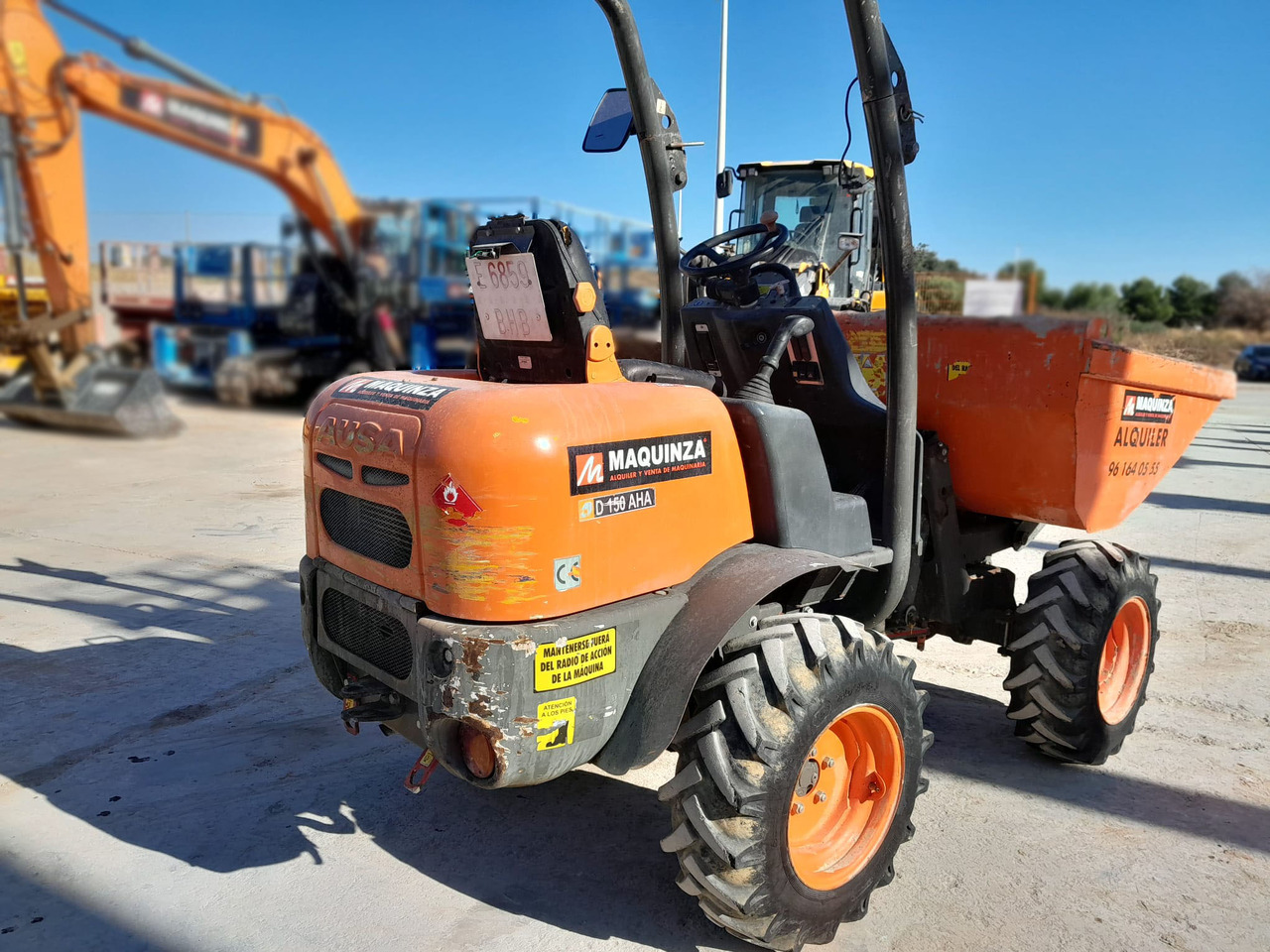 AUSA D150AHA - Mini damperli kamyon: fotoğraf 4 AUSA D150AHA - Mini damperli kamyon: fotoğraf 4