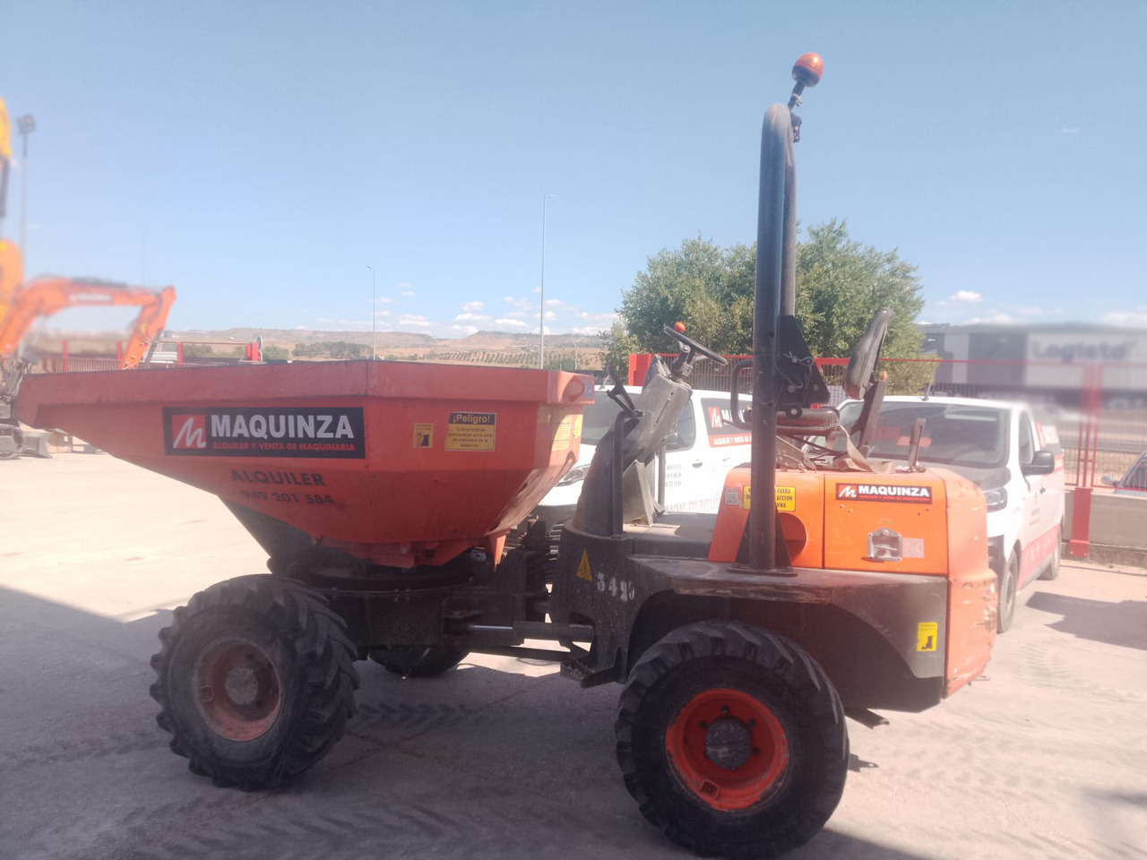AUSA D350 AHG - Mini damperli kamyon: fotoğraf 3 AUSA D350 AHG - Mini damperli kamyon: fotoğraf 3