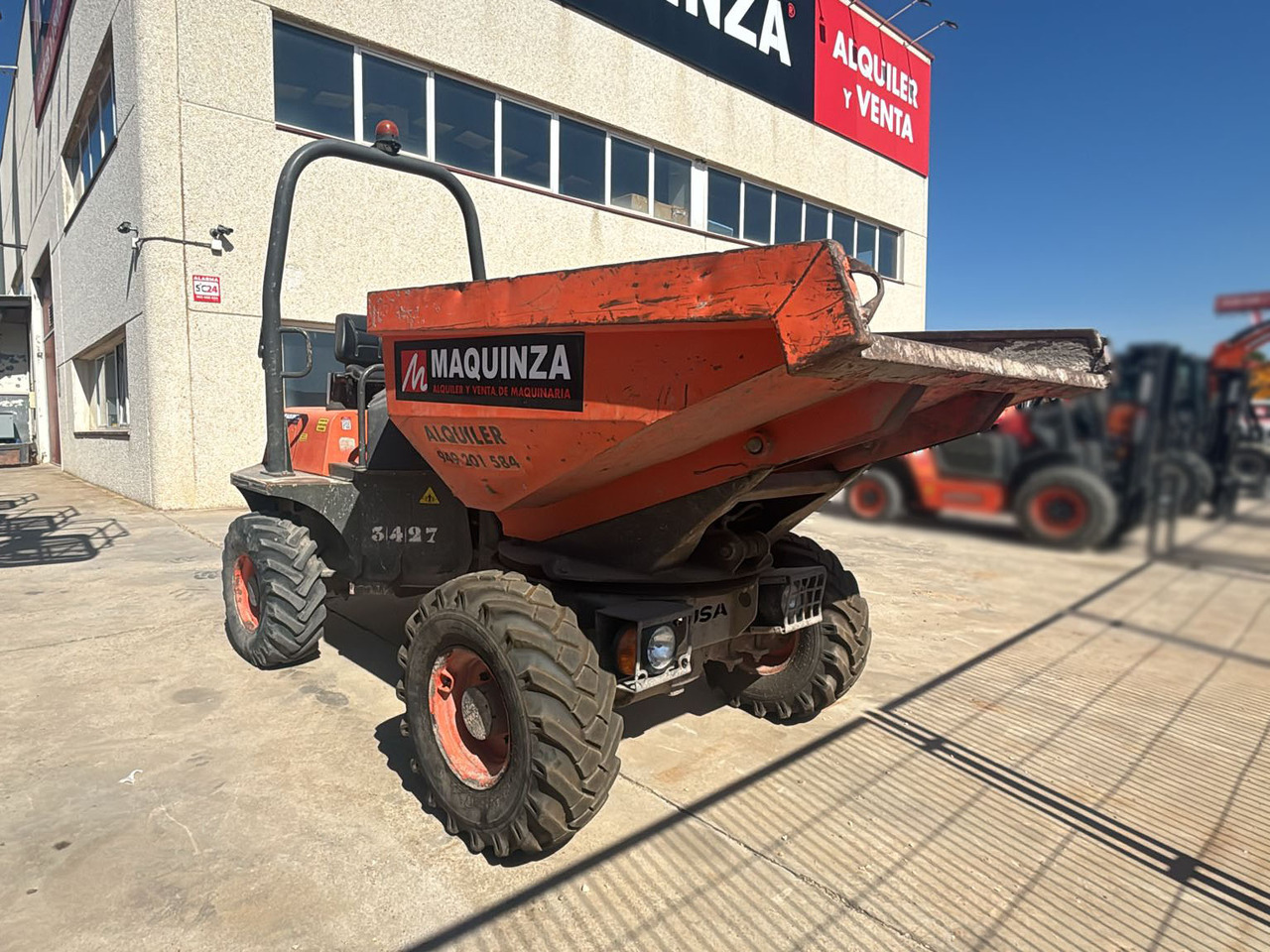 AUSA D350 AHG - Mini damperli kamyon: fotoğraf 5 AUSA D350 AHG - Mini damperli kamyon: fotoğraf 5