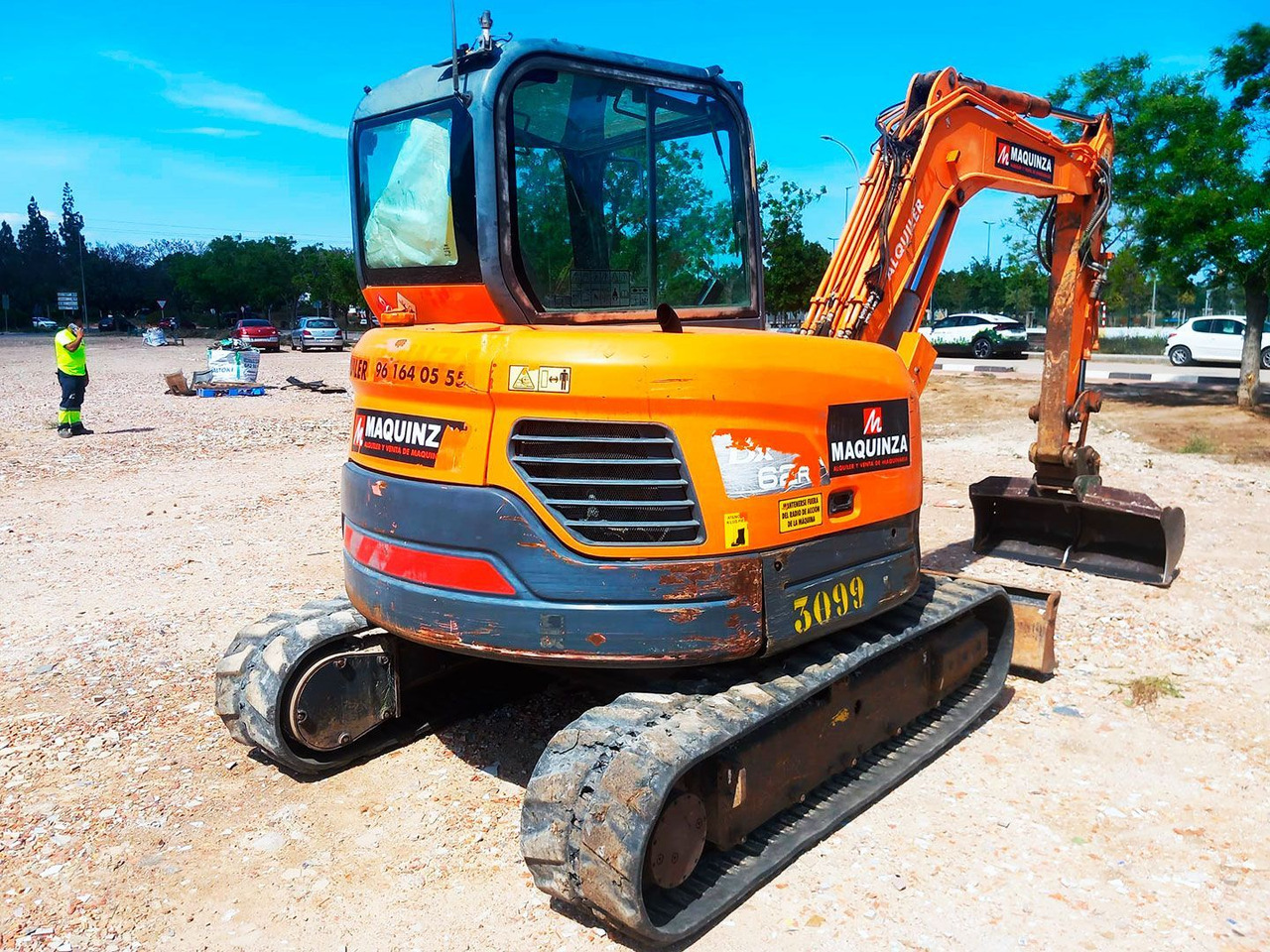 DOOSAN DX62R-3 - Mini ekskavatör: fotoğraf 5 DOOSAN DX62R-3 - Mini ekskavatör: fotoğraf 5