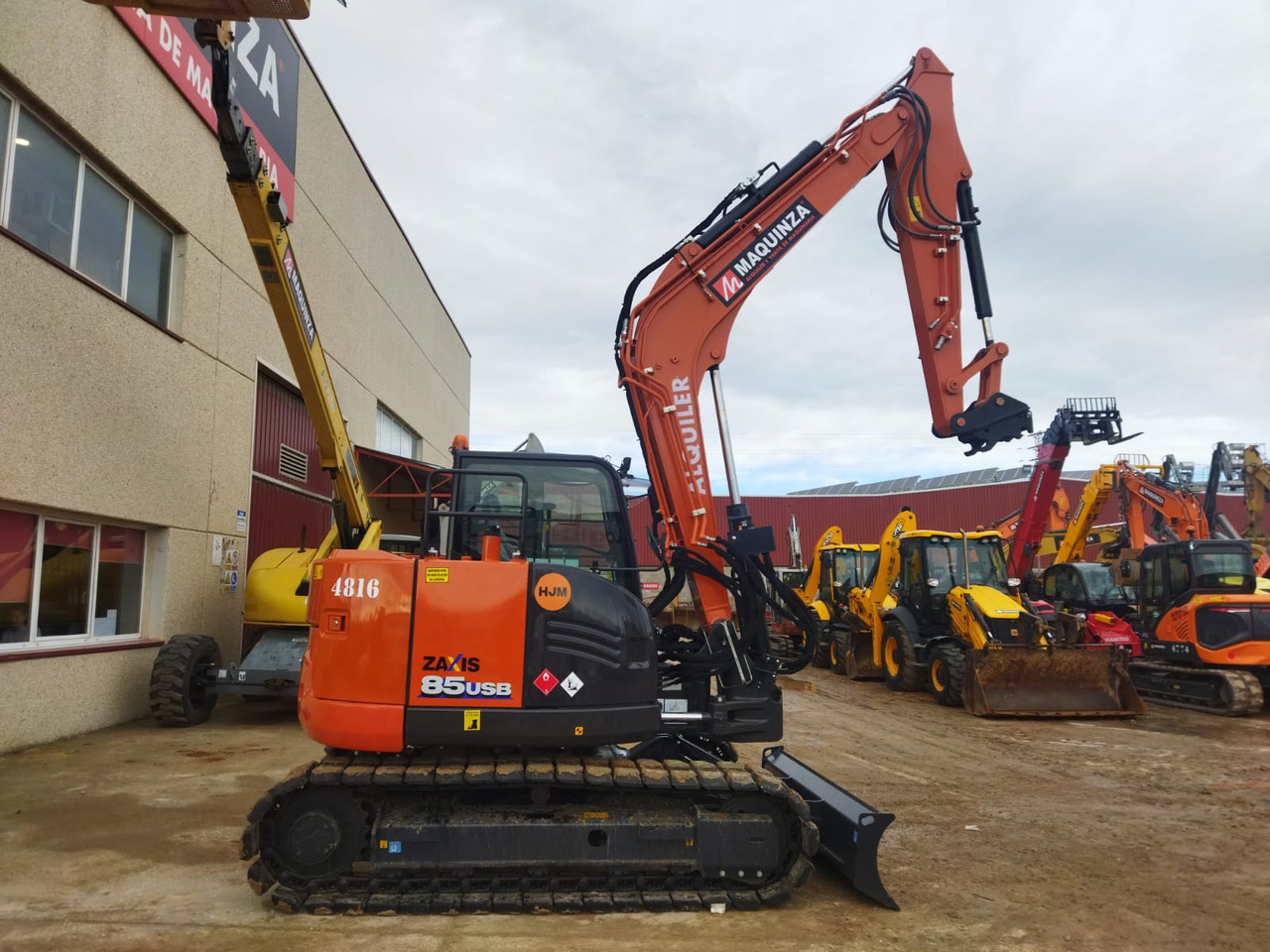 HITACHI ZX85USB-6 - Mini ekskavatör: fotoğraf 1 HITACHI ZX85USB-6 - Mini ekskavatör: fotoğraf 1