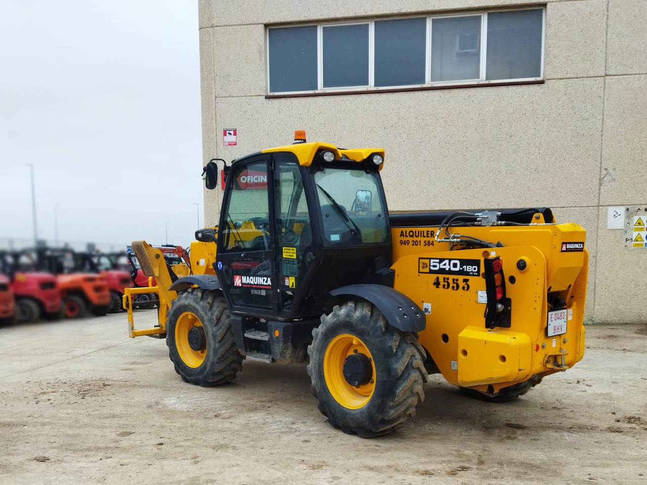 JCB 540.180 - Teleskopik yükleyici: fotoğraf 3 JCB 540.180 - Teleskopik yükleyici: fotoğraf 3