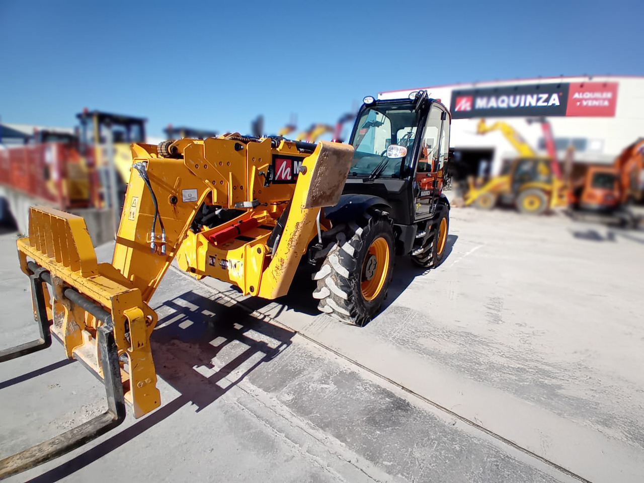 JCB 540.180 - Teleskopik yükleyici: fotoğraf 5 JCB 540.180 - Teleskopik yükleyici: fotoğraf 5
