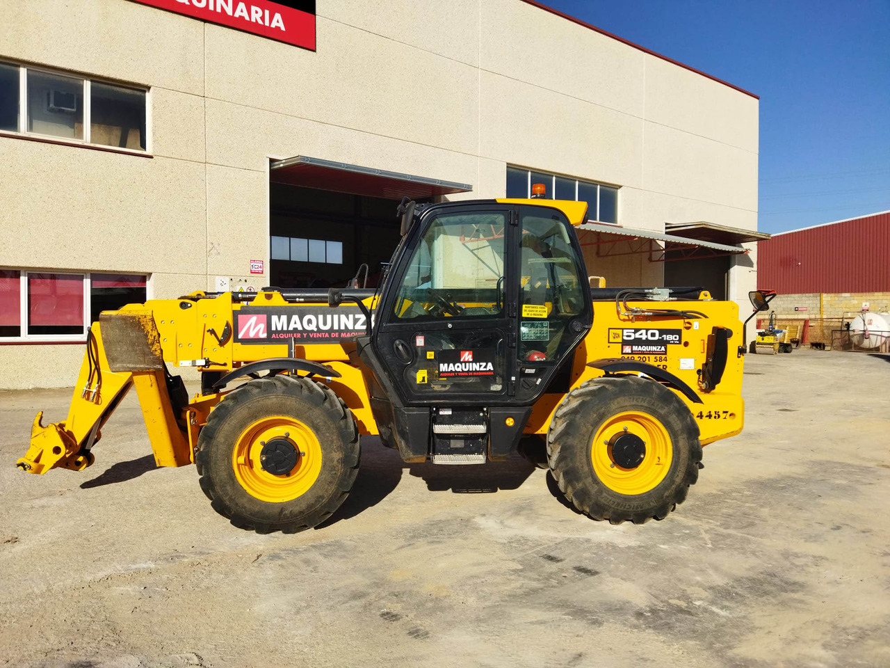 JCB 540.180 - Teleskopik yükleyici: fotoğraf 1 JCB 540.180 - Teleskopik yükleyici: fotoğraf 1