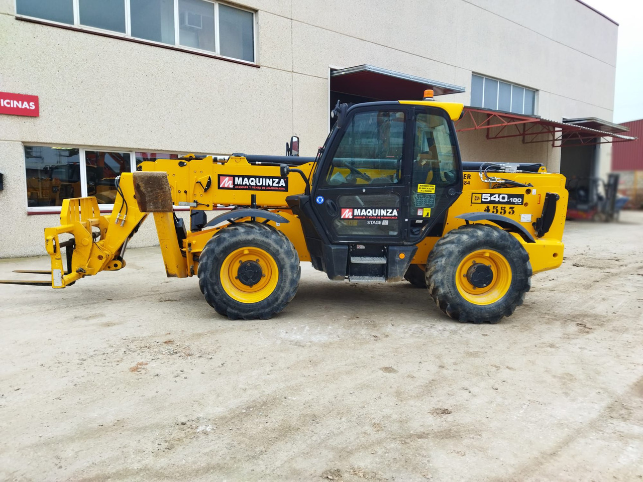 JCB 540.180 - Teleskopik yükleyici: fotoğraf 1 JCB 540.180 - Teleskopik yükleyici: fotoğraf 1