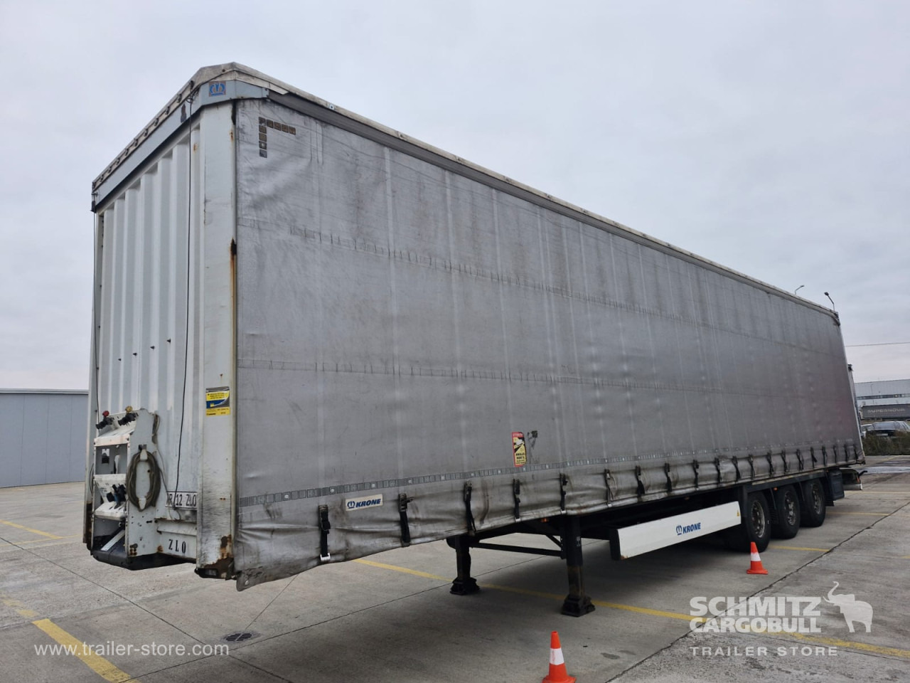 KRONE Curtainsider Mega - Tenteli dorse: fotoğraf 5 KRONE Curtainsider Mega - Tenteli dorse: fotoğraf 5