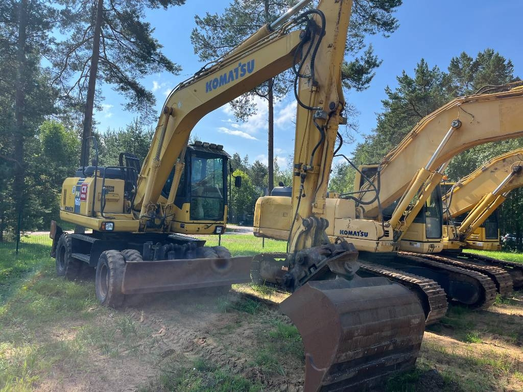 Komatsu PW 160-7 - Tekerlekli ekskavatör: fotoğraf 2 Komatsu PW 160-7 - Tekerlekli ekskavatör: fotoğraf 2
