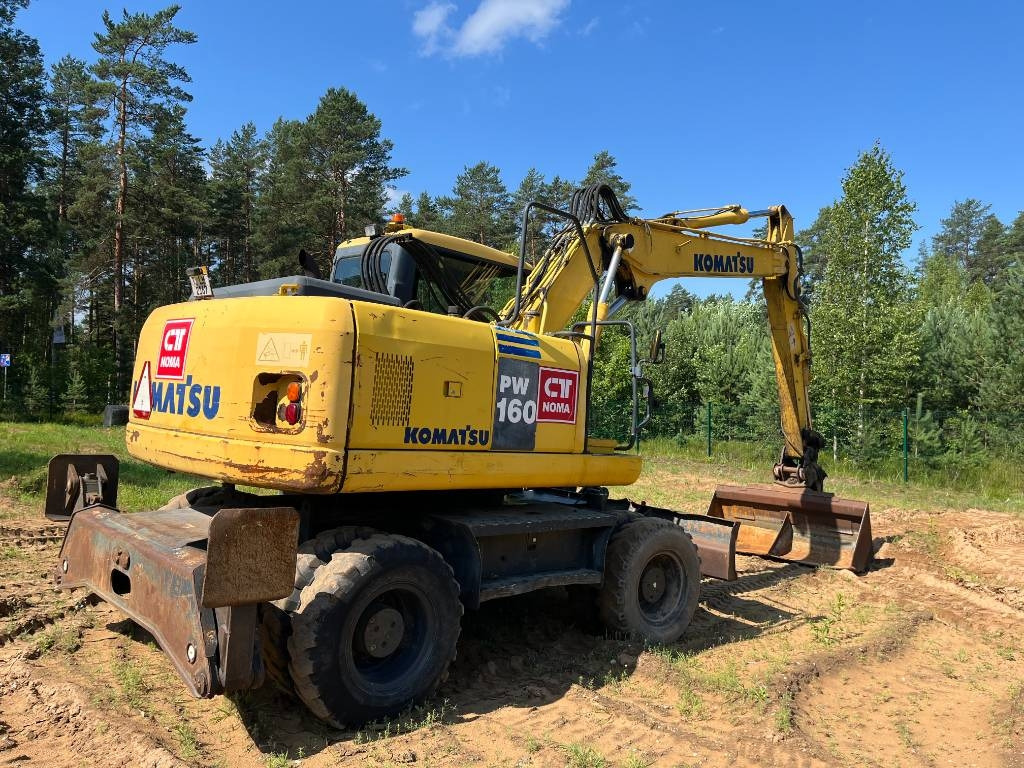 Komatsu PW 160-7 - Tekerlekli ekskavatör: fotoğraf 3 Komatsu PW 160-7 - Tekerlekli ekskavatör: fotoğraf 3