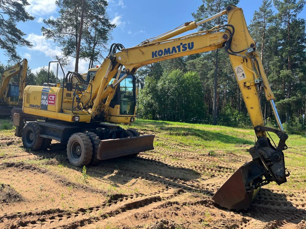Komatsu PW 160-7 - Tekerlekli ekskavatör: fotoğraf 2 Komatsu PW 160-7 - Tekerlekli ekskavatör: fotoğraf 2