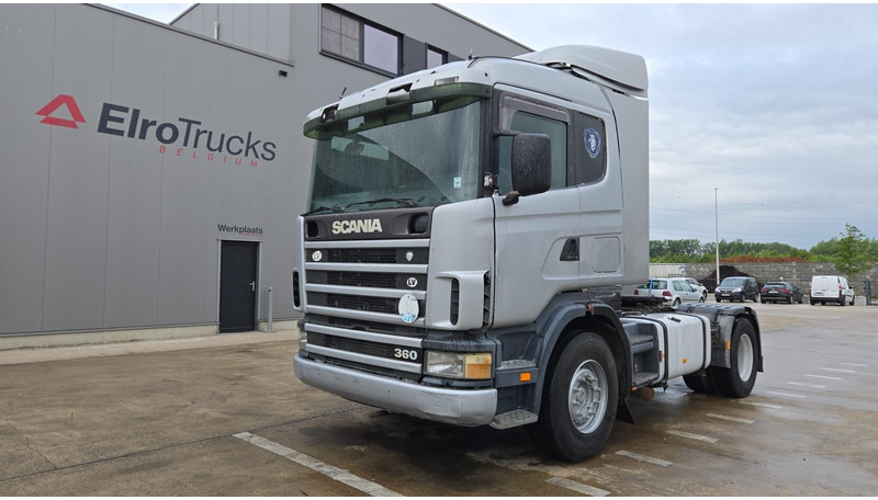 Scania 124 - 360 (POMPE MANUELLE / MANUAL PUMP / BOITE MANUELLE / MANUAL GEARBOX / AIRCO) - Çekici: fotoğraf 1 Scania 124 - 360 (POMPE MANUELLE / MANUAL PUMP / BOITE MANUELLE / MANUAL GEARBOX / AIRCO) - Çekici: fotoğraf 1