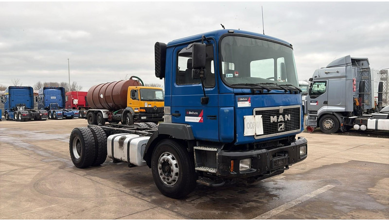 MAN 19.403 (6 CYLINDER / MANUAL GEARBOX / BIG AXLE / GRAND PONT) - Şasi kamyon: fotoğraf 5 MAN 19.403 (6 CYLINDER / MANUAL GEARBOX / BIG AXLE / GRAND PONT) - Şasi kamyon: fotoğraf 5