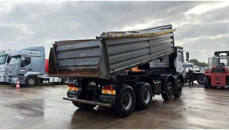 MAN 41.414 (BIG AXLES / 41 TONS / GRAND PONT / LAMES / 6 CYLINDER) - Damperli kamyon: fotoğraf 4 MAN 41.414 (BIG AXLES / 41 TONS / GRAND PONT / LAMES / 6 CYLINDER) - Damperli kamyon: fotoğraf 4