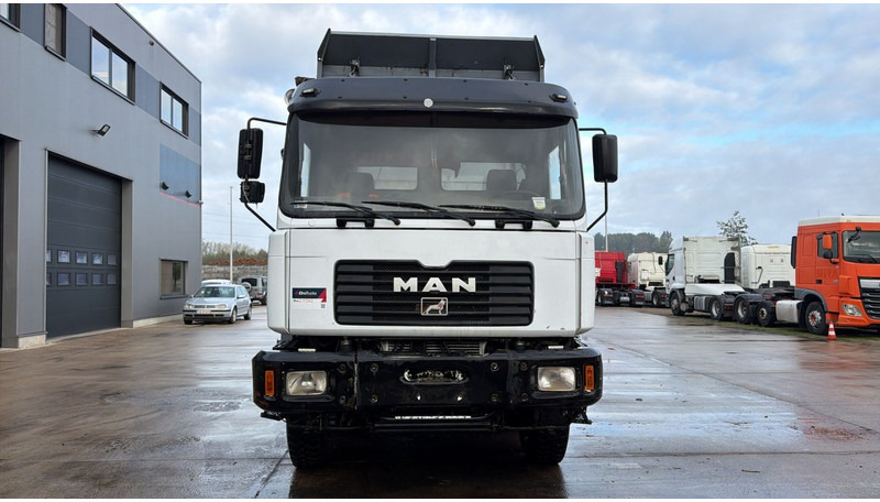 MAN 41.414 (BIG AXLES / 41 TONS / GRAND PONT / LAMES / 6 CYLINDER) - Damperli kamyon: fotoğraf 2 MAN 41.414 (BIG AXLES / 41 TONS / GRAND PONT / LAMES / 6 CYLINDER) - Damperli kamyon: fotoğraf 2
