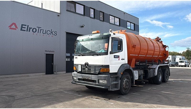 Mercedes-Benz Atego 2528 (14500L / LAMES DEVANT / 6X2 / BOITE MANUELLE) - Vidanjör: fotoğraf 1 Mercedes-Benz Atego 2528 (14500L / LAMES DEVANT / 6X2 / BOITE MANUELLE) - Vidanjör: fotoğraf 1