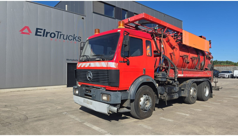 Mercedes-Benz SK 2435 (15.000 L / V8 AVEC 2X TURBO / BOITE MANUELLE / TRES BONNE ETAT / GRAND PONT) - Vidanjör: fotoğraf 1 Mercedes-Benz SK 2435 (15.000 L / V8 AVEC 2X TURBO / BOITE MANUELLE / TRES BONNE ETAT / GRAND PONT) - Vidanjör: fotoğraf 1