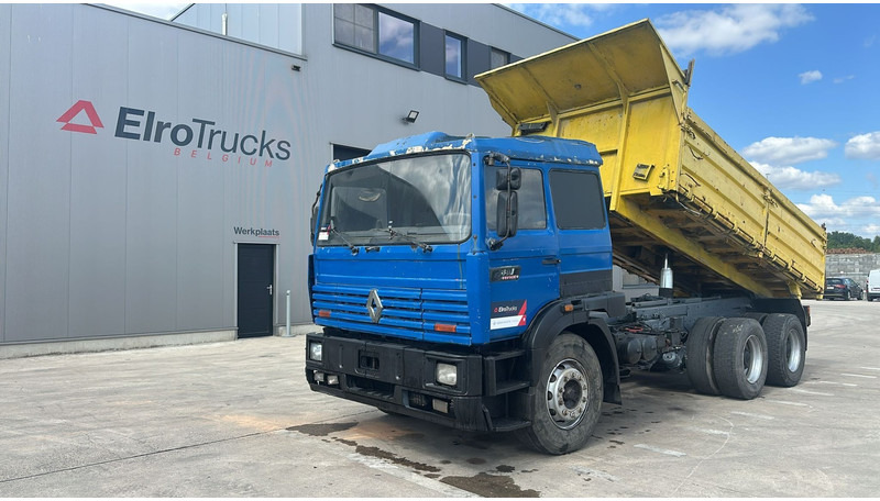Renault G 330 Manager (GRAND PONT / LAMES / POMPE MANUELLE / MANUAL PUMP) - Damperli kamyon: fotoğraf 1 Renault G 330 Manager (GRAND PONT / LAMES / POMPE MANUELLE / MANUAL PUMP) - Damperli kamyon: fotoğraf 1