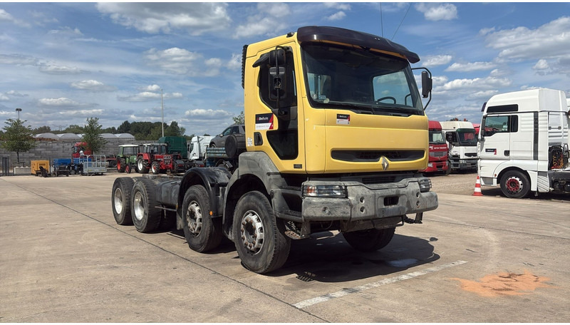 Renault KERAX 420 (BOITE MANUELLE / 8X4 / LAMES / MANUAL GEARBOX) - Şasi kamyon: fotoğraf 3 Renault KERAX 420 (BOITE MANUELLE / 8X4 / LAMES / MANUAL GEARBOX) - Şasi kamyon: fotoğraf 3