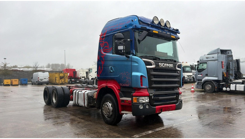 Scania R 500 V8 (6X4 / MANUAL GEARBOX / BOITE MANUELLE) - Şasi kamyon: fotoğraf 3 Scania R 500 V8 (6X4 / MANUAL GEARBOX / BOITE MANUELLE) - Şasi kamyon: fotoğraf 3