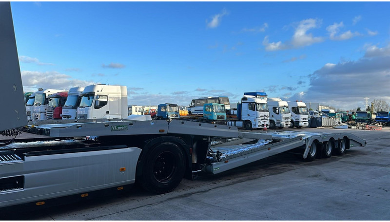 VS-MONT VSAT02 (BELGIAN TRAILER IN PERFECT CONDITION / TRUCK LOADING) - Alçak çerçeveli platform dorse: fotoğraf 1 VS-MONT VSAT02 (BELGIAN TRAILER IN PERFECT CONDITION / TRUCK LOADING) - Alçak çerçeveli platform dorse: fotoğraf 1