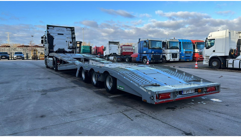 VS-MONT VSAT02 (BELGIAN TRAILER IN PERFECT CONDITION / TRUCK LOADING) - Alçak çerçeveli platform dorse: fotoğraf 5 VS-MONT VSAT02 (BELGIAN TRAILER IN PERFECT CONDITION / TRUCK LOADING) - Alçak çerçeveli platform dorse: fotoğraf 5