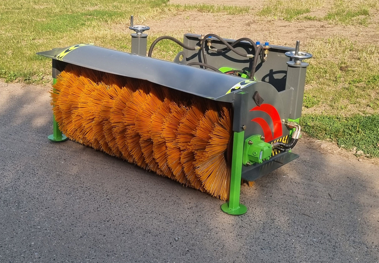 Rolbezem 1,30m nylon/staal hydraulisch - Yol süpürme fırça - Yükleyici: fotoğraf 2 Rolbezem 1,30m nylon/staal hydraulisch - Yol süpürme fırça - Yükleyici: fotoğraf 2