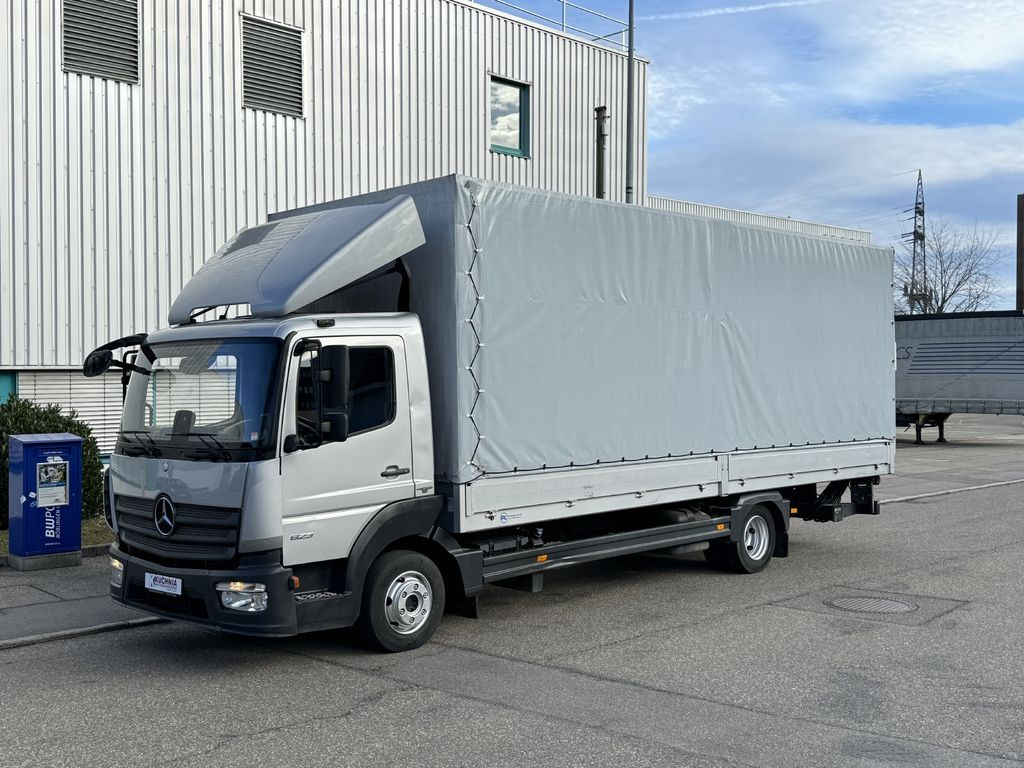 Mercedes-Benz Atego 823L Pritsche 7,2m LBW Klima Automatik - Tenteli kamyonet: fotoğraf 3 Mercedes-Benz Atego 823L Pritsche 7,2m LBW Klima Automatik - Tenteli kamyonet: fotoğraf 3