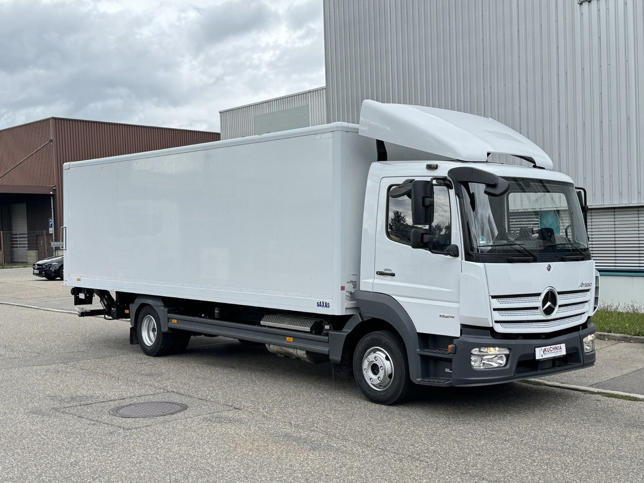 Mercedes-Benz Atego 824L Koffer 7,1m LBW Klima Diff. Sperre - Kapalı kasa kamyonet: fotoğraf 3 Mercedes-Benz Atego 824L Koffer 7,1m LBW Klima Diff. Sperre - Kapalı kasa kamyonet: fotoğraf 3