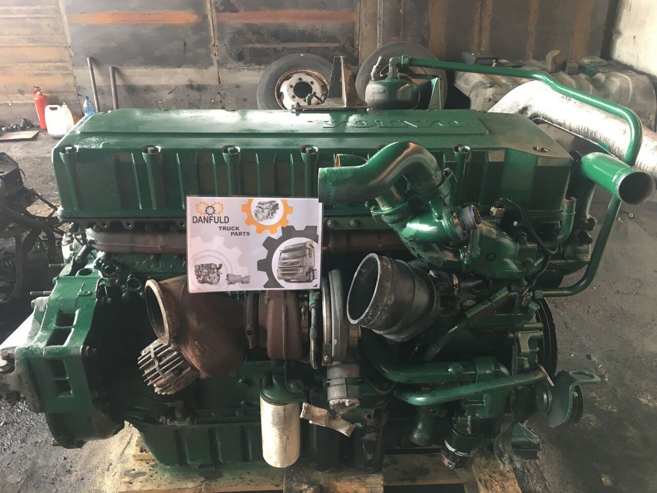 Motor - Otobüs Volvo D12A   Volvo: fotoğraf 6