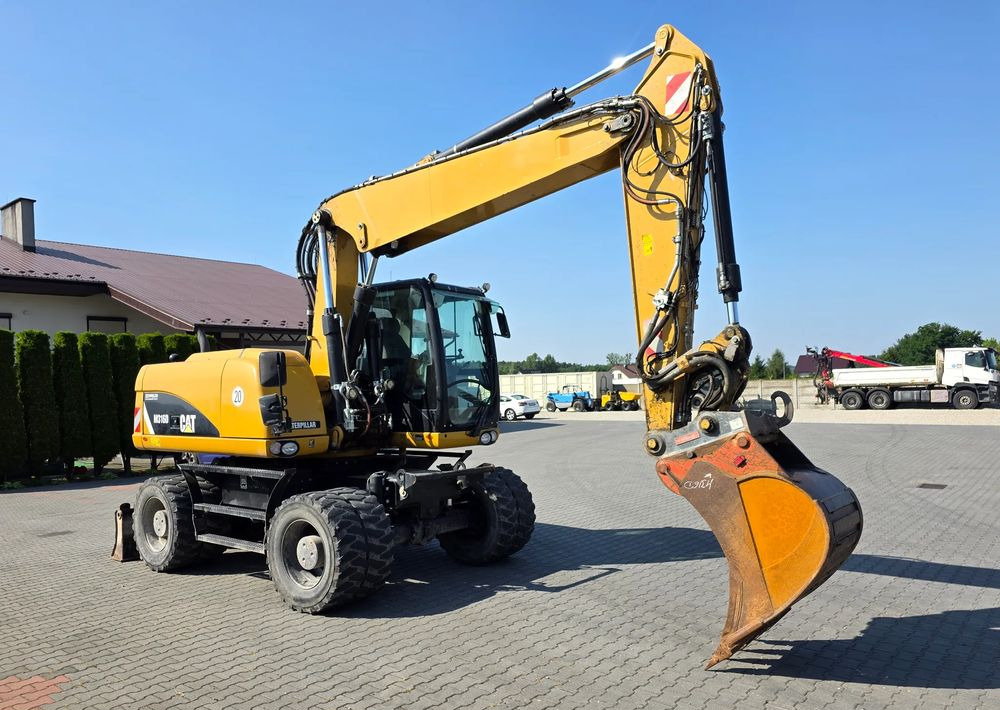 Tekerlekli ekskavatör Caterpillar M316D, 2014 ROK, SZEROKIE MOSTY 275 CM, BEZ DPF i ADBLUE: fotoğraf 7