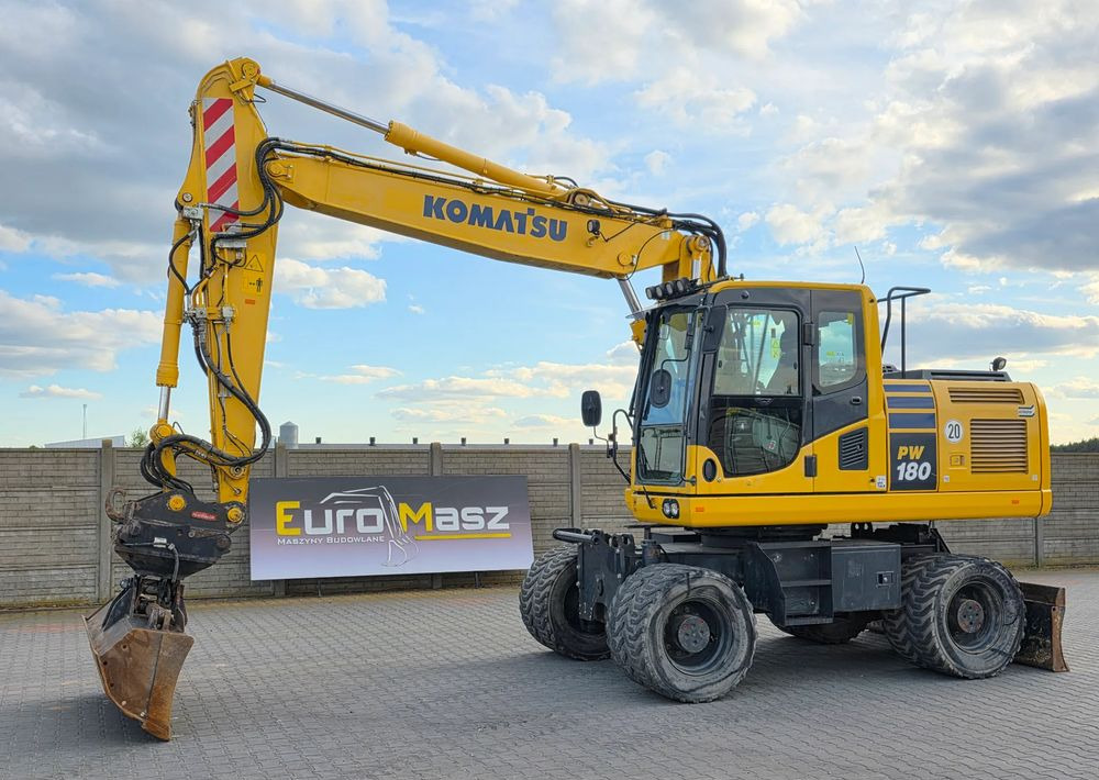 Komatsu PW 180-10, 2017 ROK, 6000 MTH, OIL QUICK - Tekerlekli ekskavatör: fotoğraf 1 Komatsu PW 180-10, 2017 ROK, 6000 MTH, OIL QUICK - Tekerlekli ekskavatör: fotoğraf 1