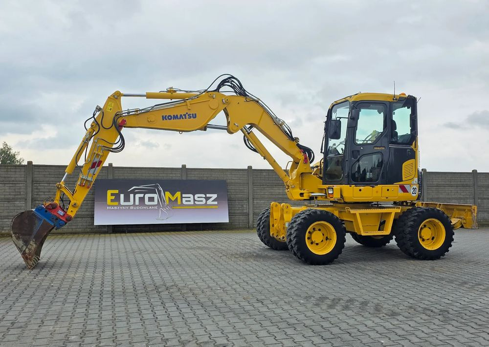 Komatsu PW 98MR-8, 2017 ROK, 5200 MTH, BEZ DPF i ADBLUE - Tekerlekli ekskavatör: fotoğraf 1 Komatsu PW 98MR-8, 2017 ROK, 5200 MTH, BEZ DPF i ADBLUE - Tekerlekli ekskavatör: fotoğraf 1